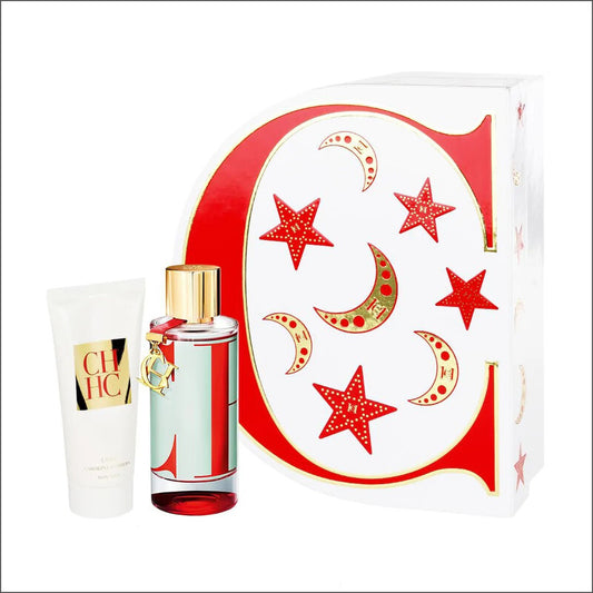 Set Carolina Herrera: L'eau, eau de toilette, voor vrouwen, 100 ml + L'eau, bodylotion, lichaam, 100 ml