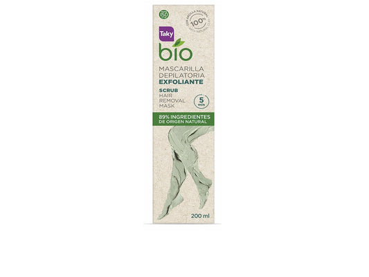 Taky Bio Natural Exfoliante Mascarilla Depilatoria 200ml
