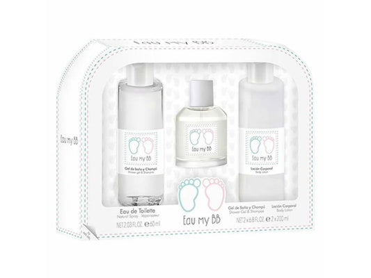 Parfumset voor kinderen Eau my BB (3 stuks)