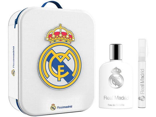 Real Madrid cadeaupakket - Eau de toilette 100 ml &amp; parfumstift - met toilettas