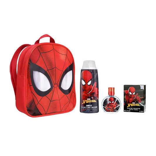 Spider-Man Geschenkset - Eau de Toilette 50 ml &amp; Douchegel 300 ml - Met Rugzak