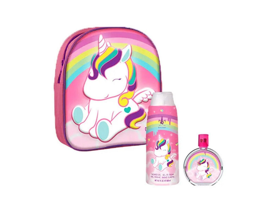 Eau my Unicorn Geschenkset - Eau De Toilette 50 ml &amp; Douchegel 300 ml - Met Rugzak