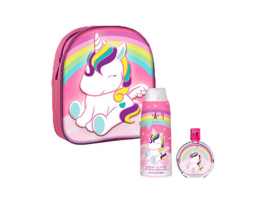 Eau my Unicorn Geschenkset - Eau De Toilette 50 ml &amp; Douchegel 300 ml - Met Rugzak
