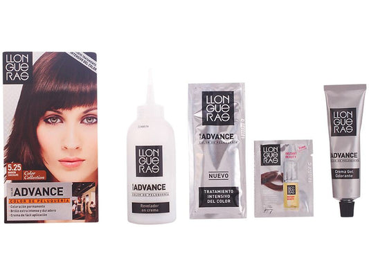 Color Advance Hair Colour By Llongueras #5.25-marron-chocolate