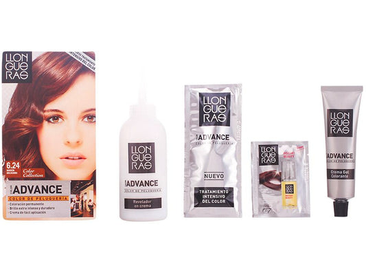 Color Advance Hair Colour By Llongueras #6.24-marron-macadamia