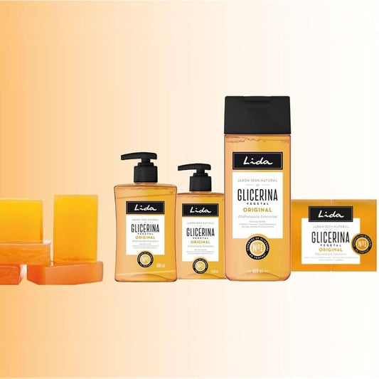 100% Natural Glycerin Soap 600 Ml By Lida 600 Ml
