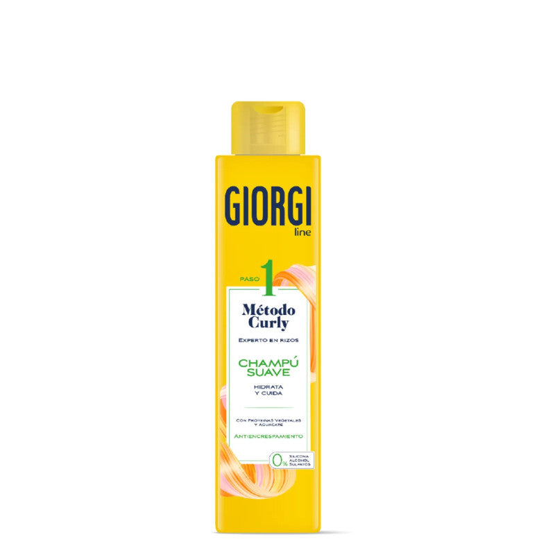 Zachte Shampoo Giorgi Curly Method Krullend haar (350 ml)