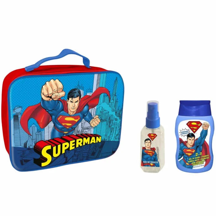 Superman Shower Gel And Shampoo 200ml Set 3 Pieces