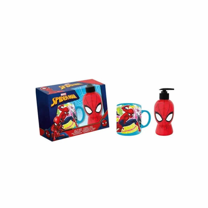 Marvel Spiderman Shower Gel And Shampoo 300ml Set 2 Pieces