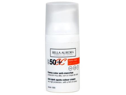 Bella Aurora - Anti Donkere Vlekken Crème Cc Cream Bella Aurora Lichte huidskleur - Vrouwen - 30 ml