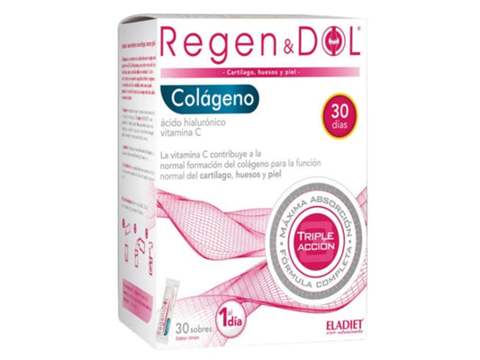 Eladiet Colageno Ac Hialuronico Vit C 30 Sobres