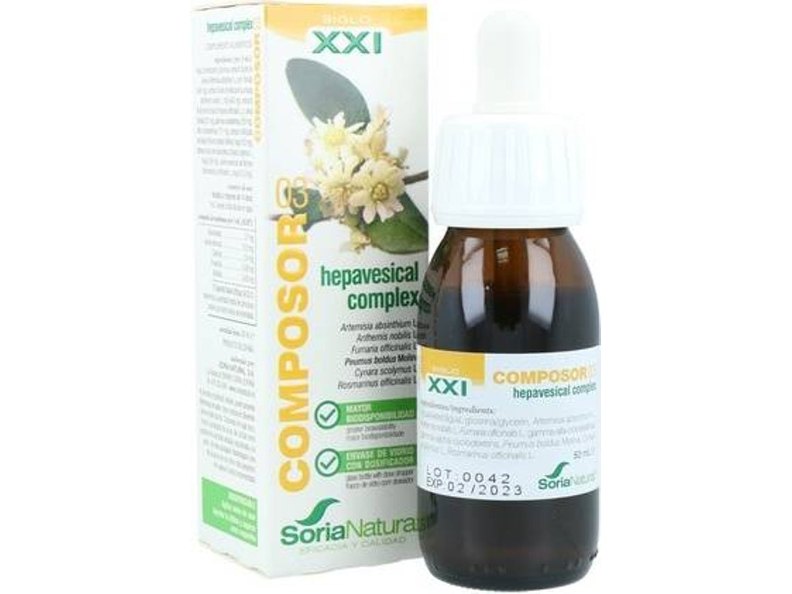 Soria Natural Composor 03 Hepavesical Complex 50 Ml