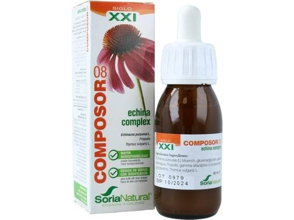 Soria Natural Composor 08 Echina Complex 50 Ml