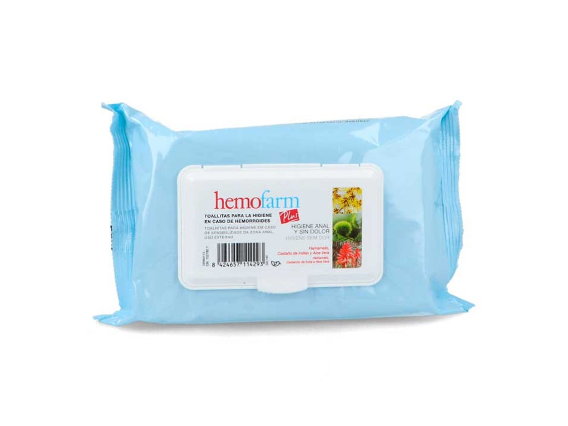 Hemofarm Plus Wet Wipes 20 Envelopes