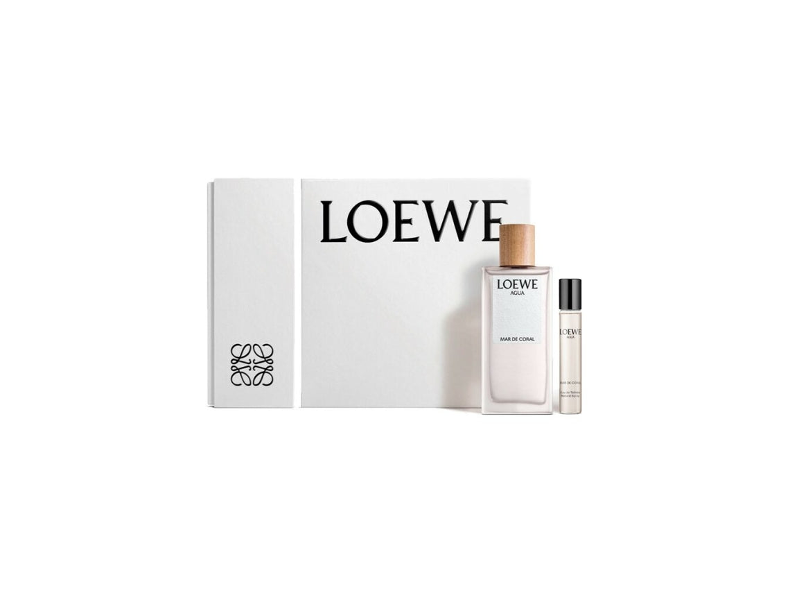 Set Agua Loewe Mar De Coral Edt 150ml Mini 20ml
