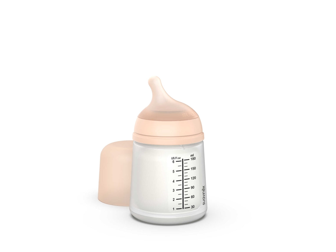 Suavinex Zero Anti-colic Bottle Nipple Breastfeeding Silicone Mix 180ml