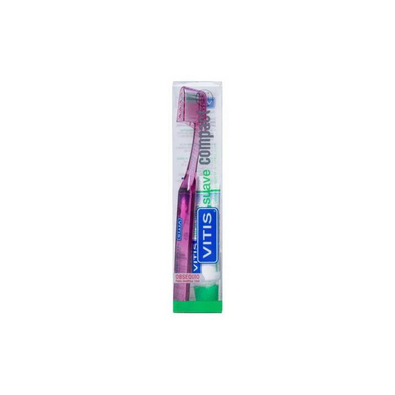 Vits Compact Soft Toothbrush+aloe Vera Toothpaste 15ml