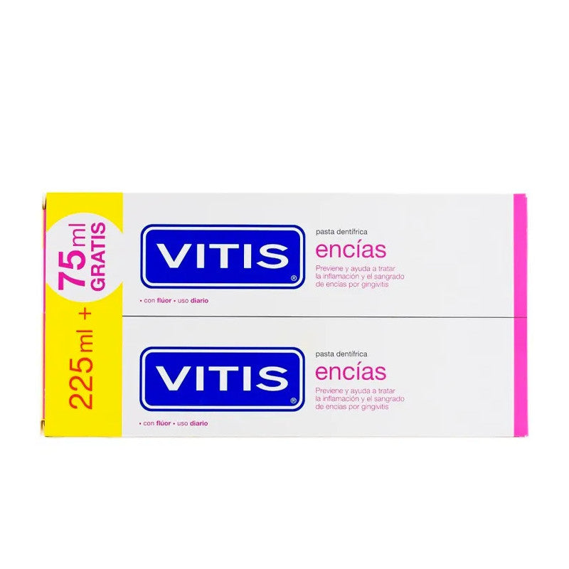 Vitis Gums Toothpaste With Fluoride Duo 2 X 150 Ml