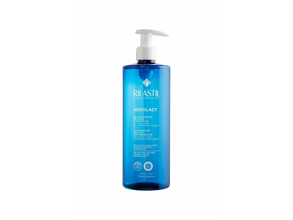 XEROLACT gentle and protective cleansing gel pack of 2 x 750 ml