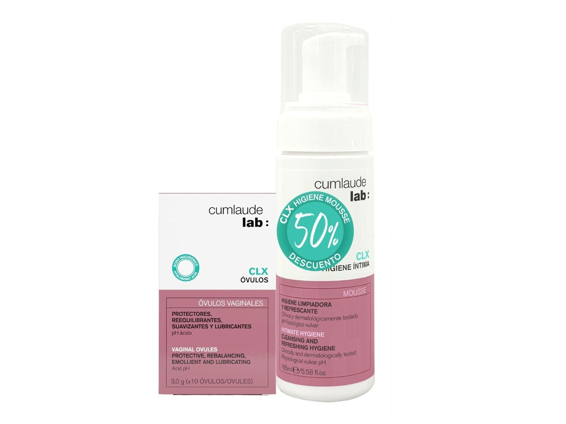 CLX OVULES + MOUSSE CASE 2 pcs