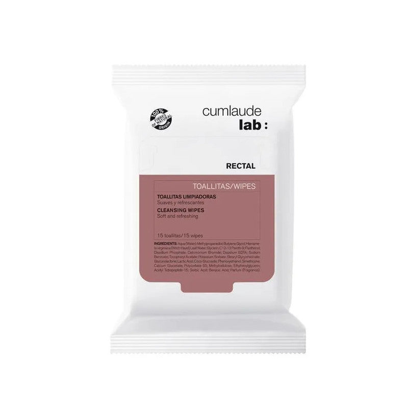 Cumlaude Perianal Wipes 15 Units