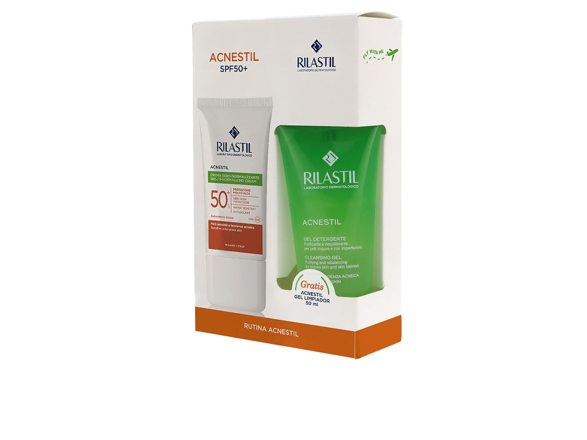 Rilastil Sun System Acnestil Spf 50+ Set 2 Pieces
