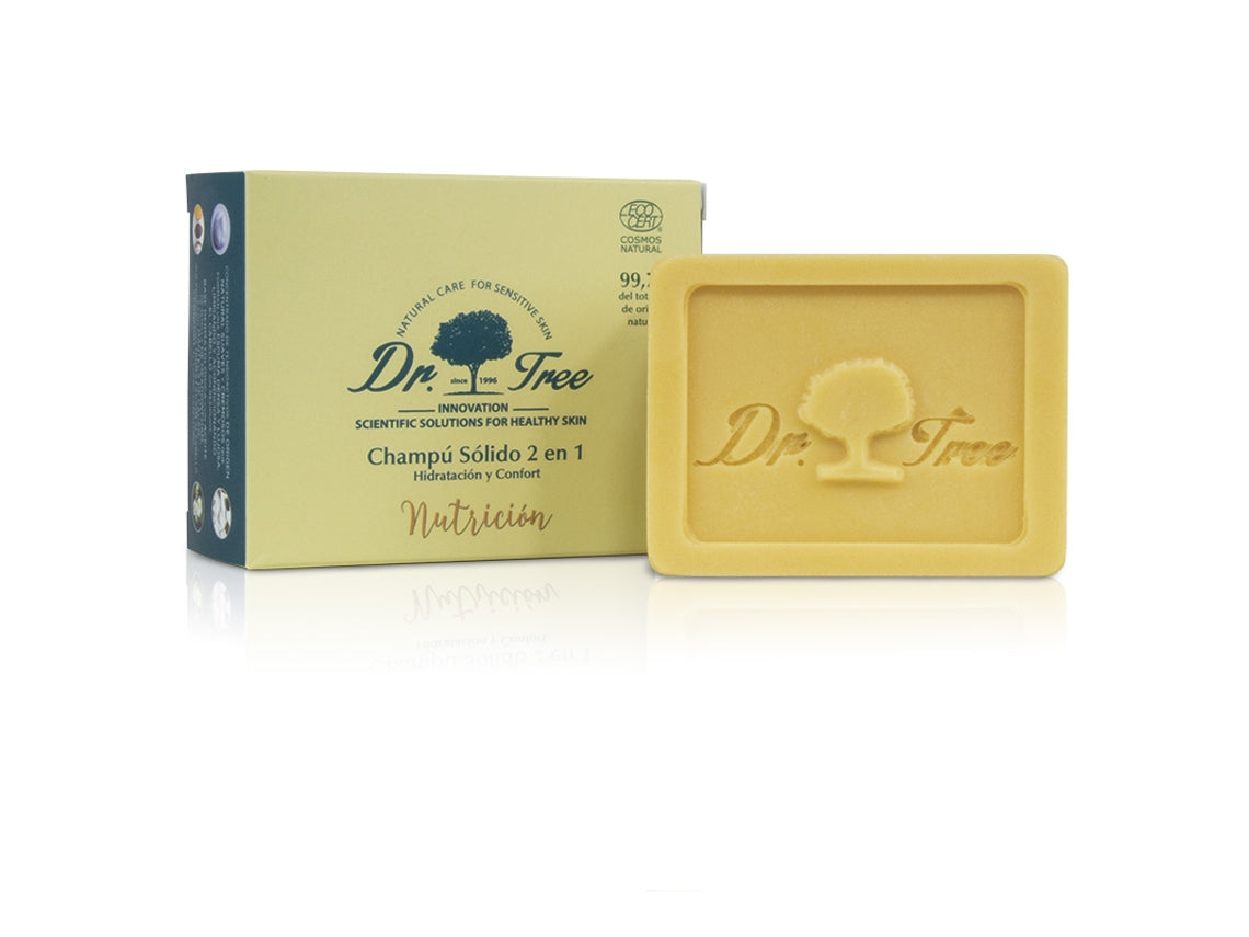 Shampoo bar Dr. Tree 2-in-1 voedend 75 g