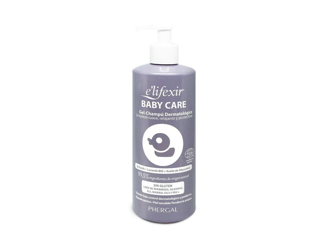 Phergal Elifexir Baby Care Gel-Champú Dermatológico 500ml