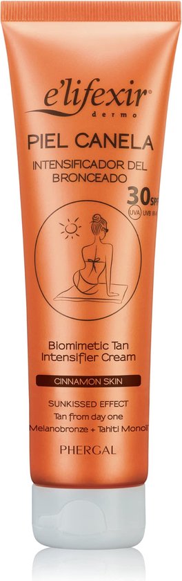 E'lifexir Cinnamon Skin Tan Intensifier Spf 30 150 Ml