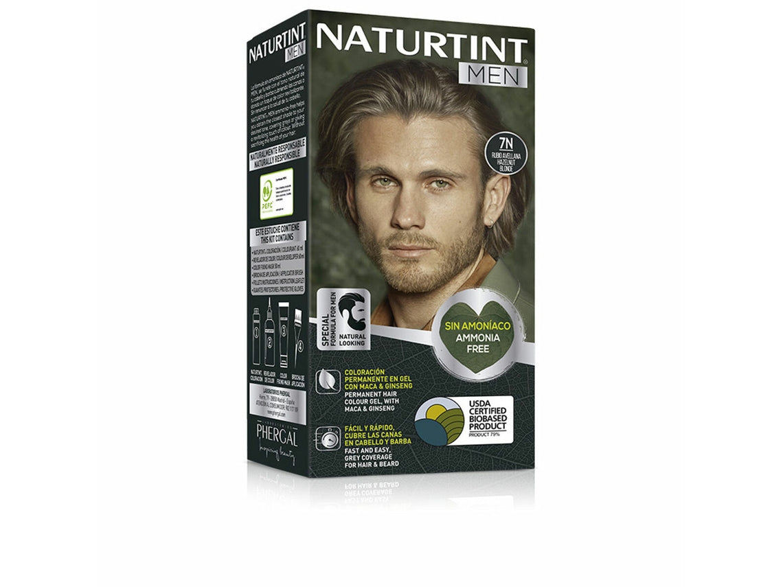 Tinte Pelo Naturtint Men 7n Rubio Avellana