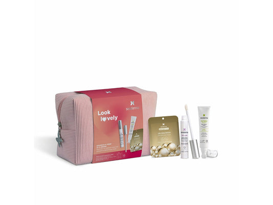 Set Sesderma: Seslash, For Growth Stimulation, Eyelash Serum, 5 g + Factor G, Renewing, Eye Cream, 15 ml + Beauty Treats, 24K gold, Anti-Dark Spots, Eye Patch