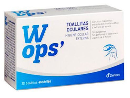 Deiters Wops Eye Wipes 30U