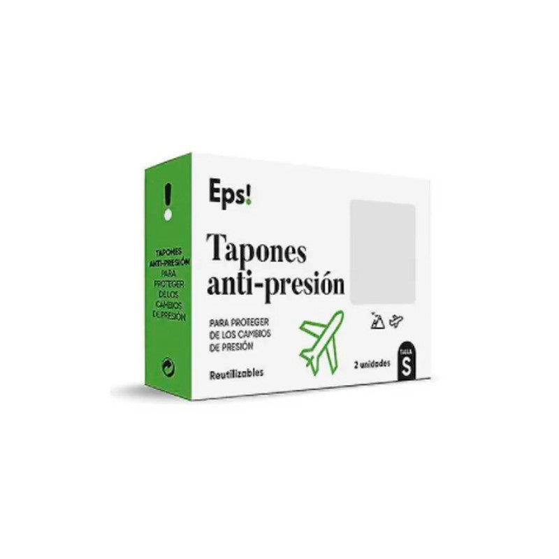 Eps Anti-Pressure Ear Plugs Size S 2 Units