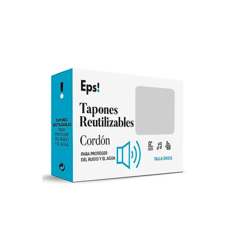 Eps Reusable Ear Plugs Cord 2uts