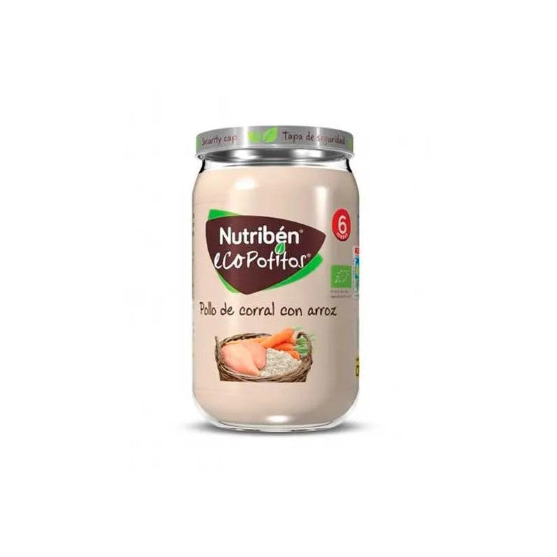 Nutribén Ecopotito Free Range Chicken with Rice 235g