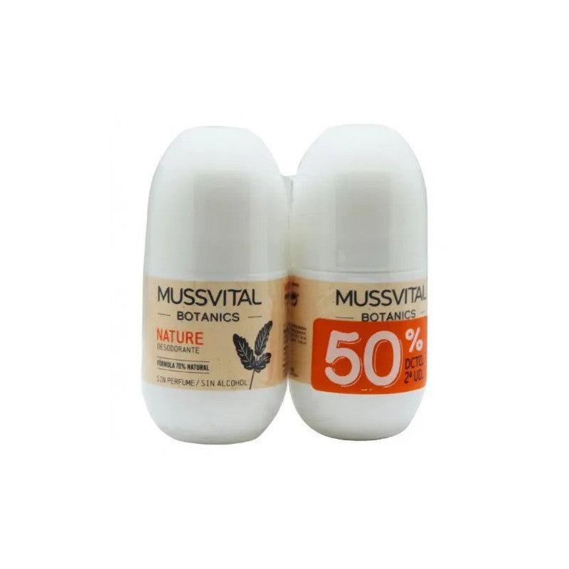 Mussvital Botanics Deo Nature 75ml Set 2 Units