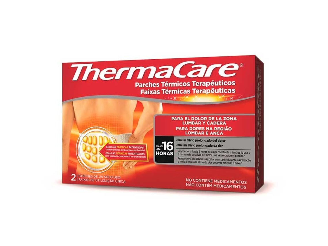 Thermacare Heatwraps Lower Back And Hip 2 Units