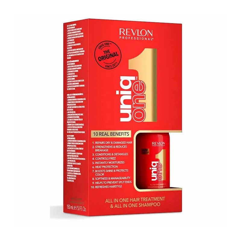 Revlon - Uniq One All In One Shampoo + Treatment - 100 ml + 150ml
