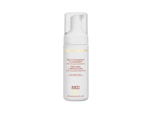 Bruno Vassari, Anti Stress, Magnesium, Eliminates Impurities, Cleansing Foam, 150 ml