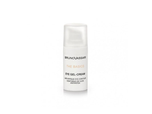 Bruno Vassari, The Basics, Caffeine, Anti-Fatigue, Morning & Evening, Eye Gel, 15 ml