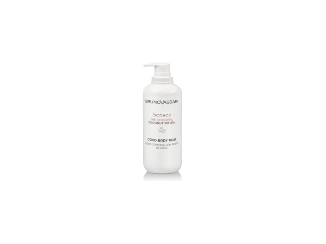 Bruno Vassari, Senses, Coconut Oil, Hydrating, Body Milk, Morning & Evening, 400 ml