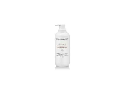 Bruno Vassari, Senses, Coconut Oil, Hydrating, Body Milk, Morning & Evening, 400 ml