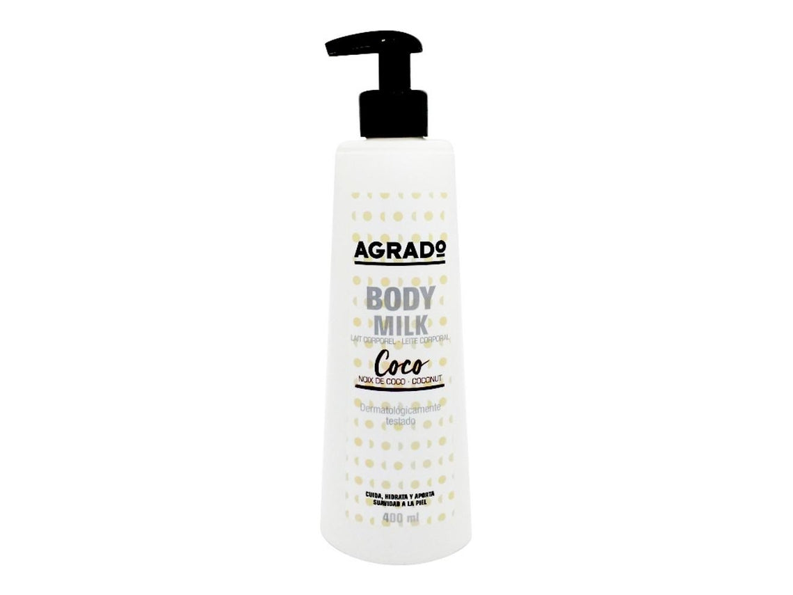 Agrado Body Milk Coco 400ml