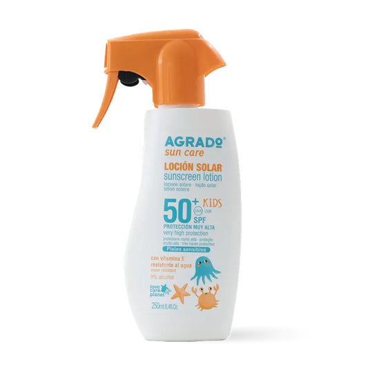 Agrado Locion Solar Spf50 Kids Pistola