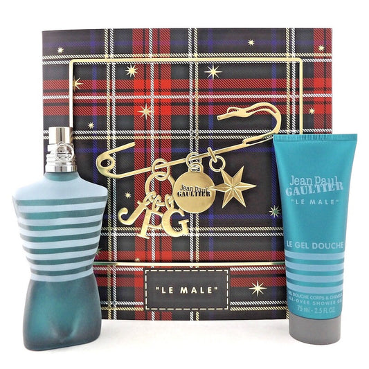 Set Jean Paul Gaultier: Le Male, Eau De Toilette, For Men, 75 ml + Le Male, Cleansing, Shower Gel, For All Skin Types, 75 ml