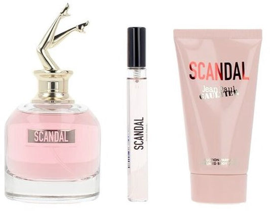 Jean Paul Gaultier Scandal Eau De Perfume Spray 80ml Set 3 Pieces
