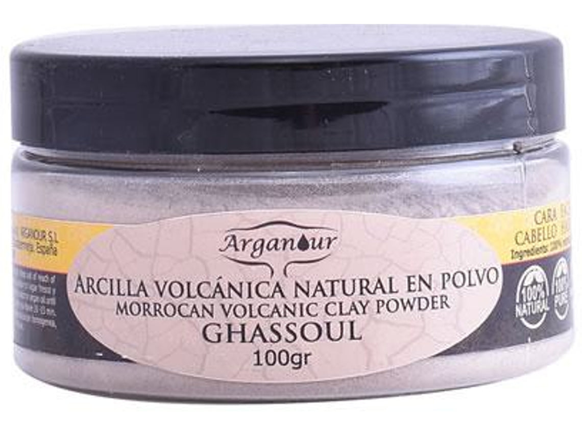 Kleimasker voor Gezicht en Haar Ghassoul Arganour (100 g)