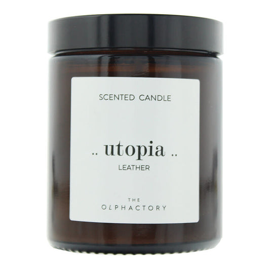 The Olphactory, Utopia Leather, Leather, Scented Candle, 135 g