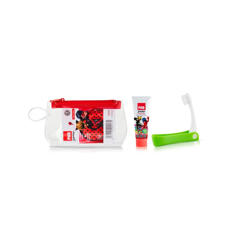 Phb Junior Travel Toothbrush + Toothpaste Gel 15ml