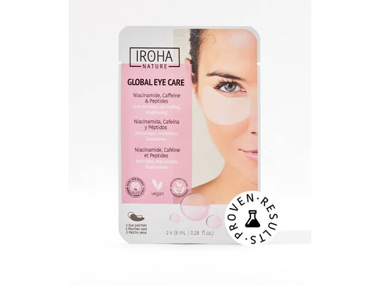 Global Eye Care Niacinamide, Caffeine & Peptides 2 U By Iroha 2 Pcs